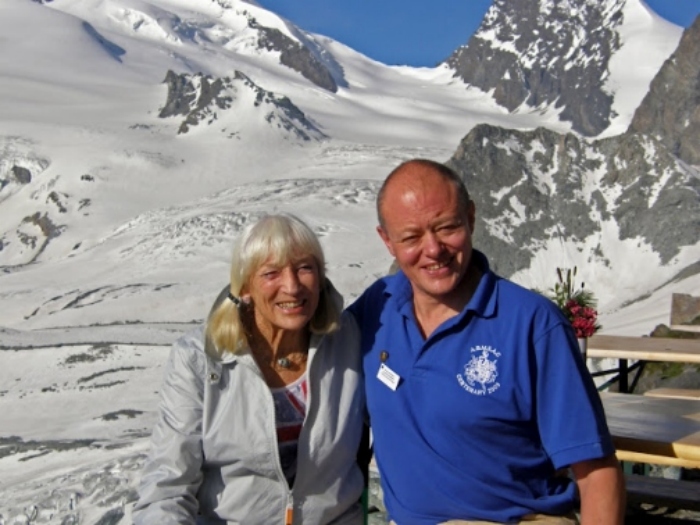 Ed with Yvette